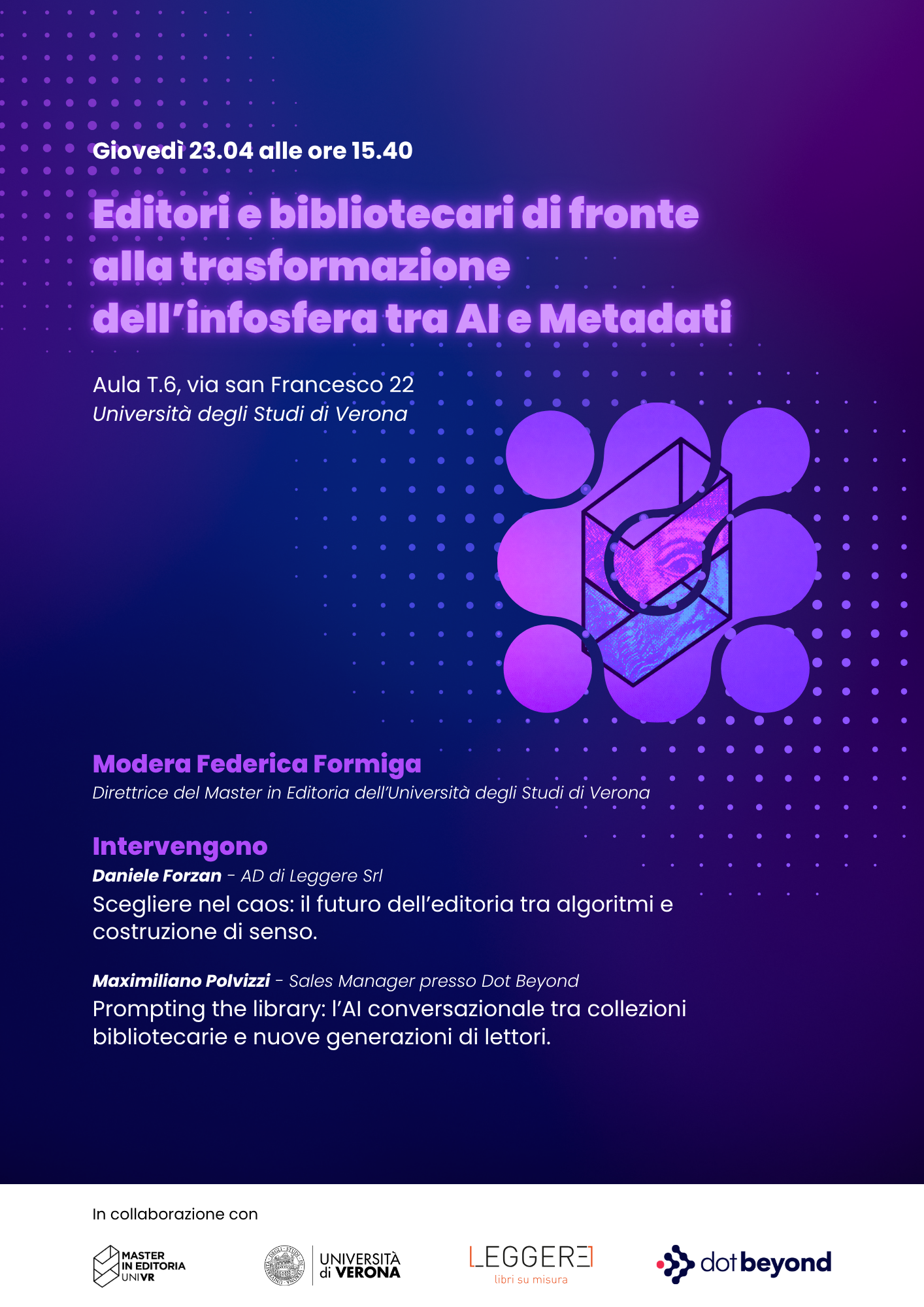 Editori e bibliotecari di fronte alla trasformazione dell’infosfera tra AI e Metadati